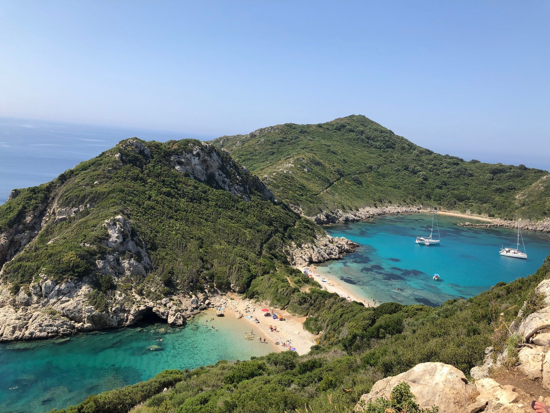 viaggio grecia weroad estate Paleokastritsa