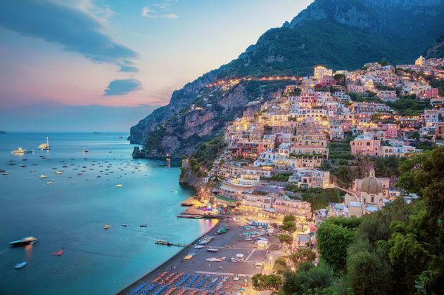 Amalfi-coast-landscape-summer
