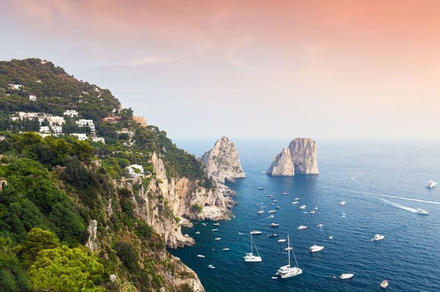 Capri-landscape-sea-summer-boats